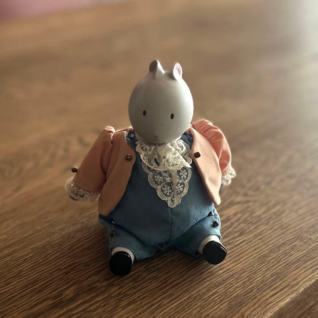 ヴィンテージ ネズミのビスクドール（チャイナヘッドドール・ミニョネット）送料込