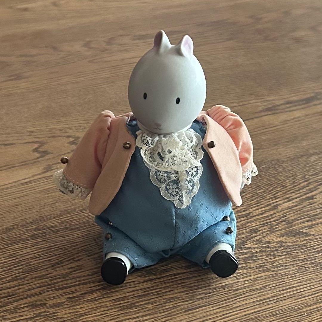 ヴィンテージ ネズミのビスクドール（チャイナヘッドドール・ミニョネット）送料込