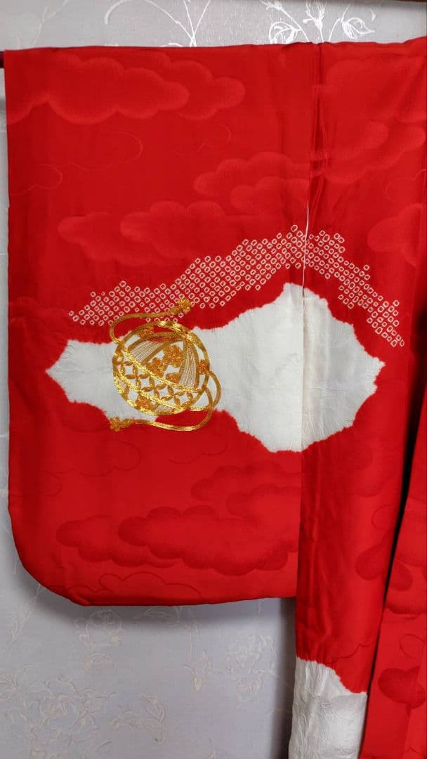 RK400アンティーク子供着物着丈97センチ裄丈46センチめちゃくちゃ綺麗正絹