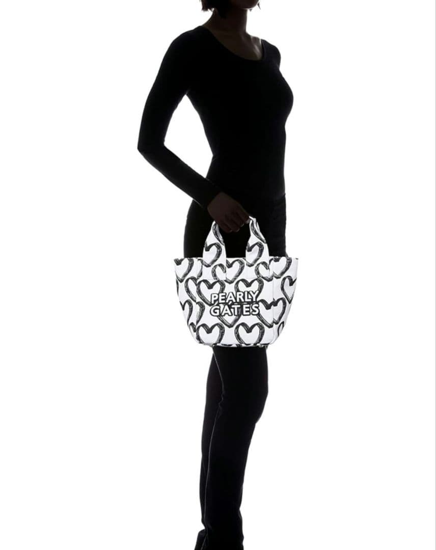 ❣️新品❣️PEARLY GATESパーリーゲイツ落書きハート柄 カートバック