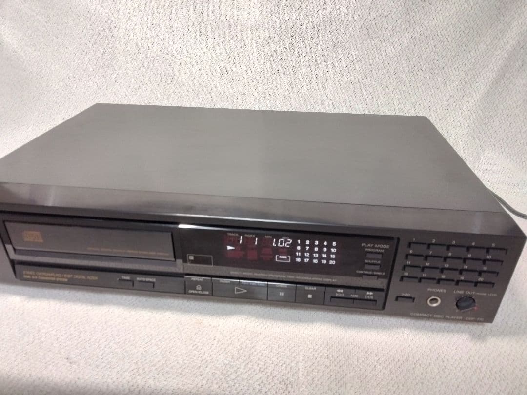 SONY CDP-770 CDプレーヤー　CDデッキ