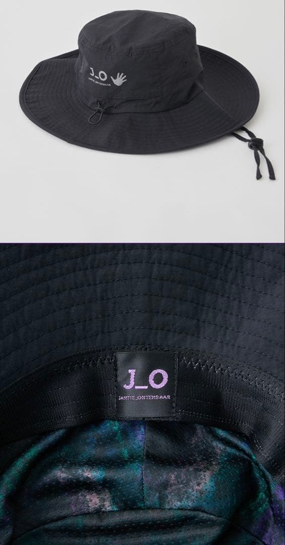 ヤンチェオンテンバール　J_O ORIGINAL UVハット　黒