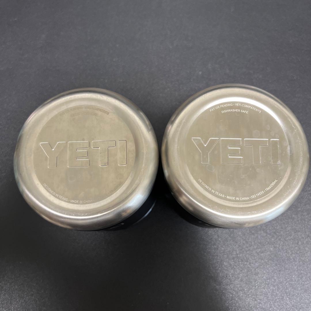2個セット YETI ランブラー 10オンス ローボール 真空断熱 ステンレス