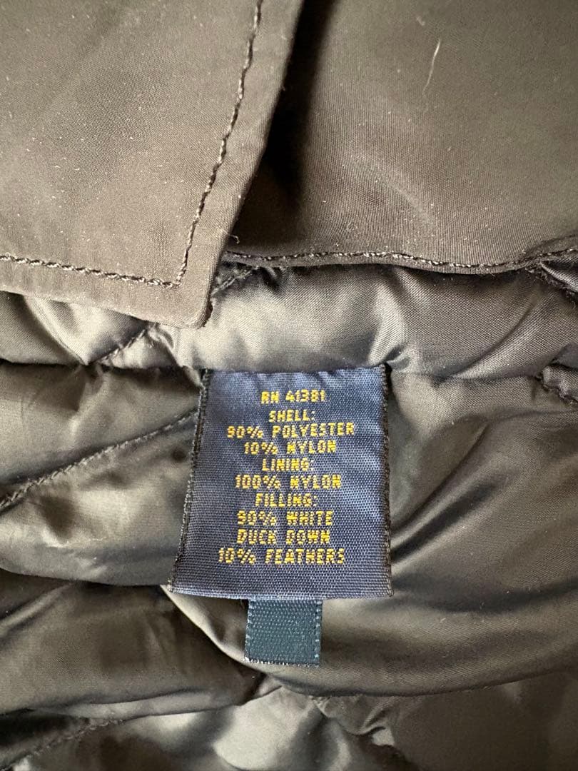 ラルフローレン　M-65タイプ　ダウンジャケット　Mサイズ