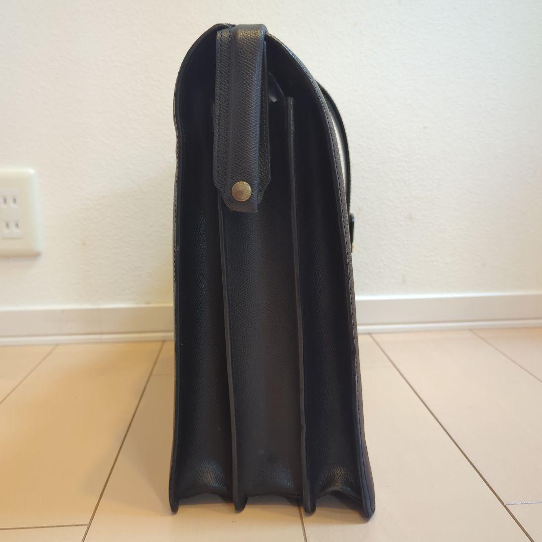 LE TANNEUR ルタヌア ダレスバッグ ブリーフケース シボ革　鍵付