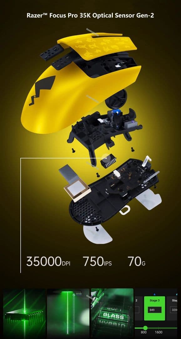 特典有⭐Razer Viper V3 Pro⭐️ ポケモン⭐️ゲーミング【新品】