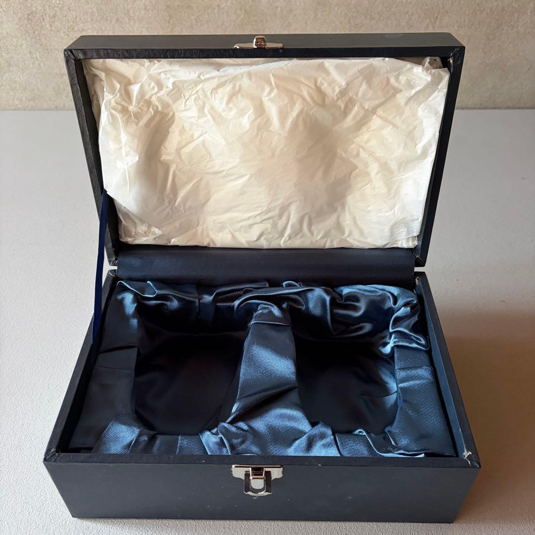 マイセン ブルーオニオン 朱金 レッド ゴールド 湯呑み 蓋付き カップ