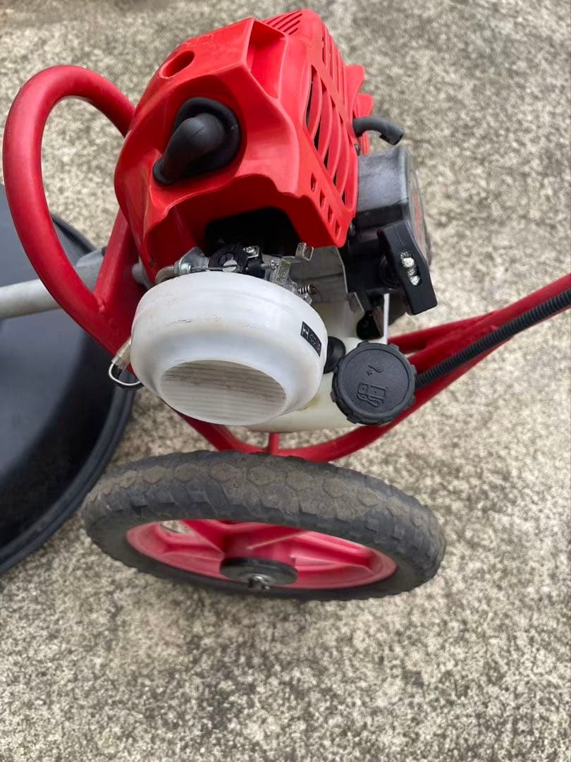 ニッカリ MP-331 手押し草刈り機　動作確認済み 動画あり (5627)