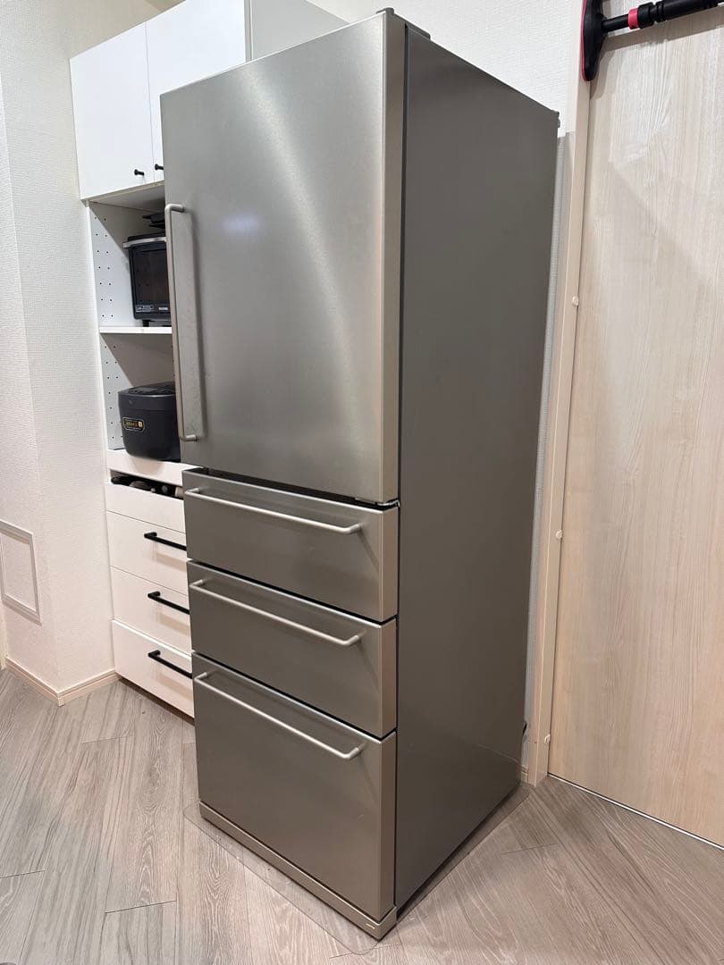 【9/28発送】無印良品ステンレスノンフロン冷蔵庫 MJ-R36SB 355L