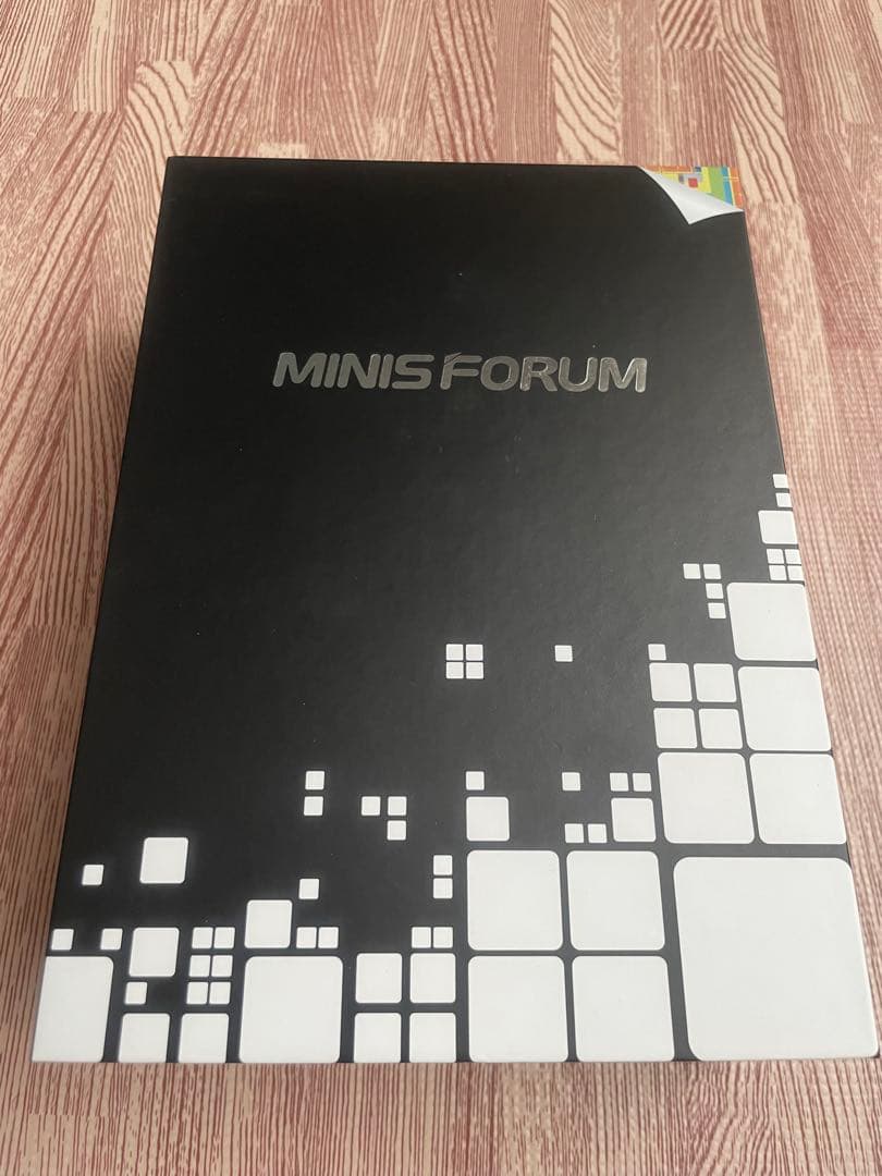 【ほぼ未使用】MINIS FORUM ミニPC リセット済み