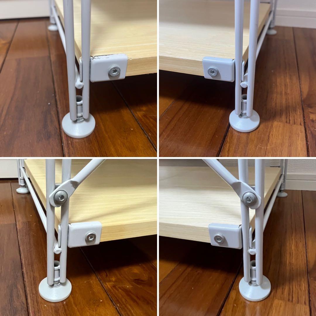 【無印良品】スチールユニットシェルフ　木製棚✖️グレー