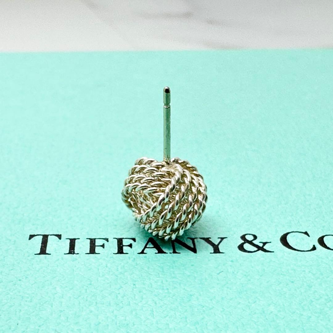 Tiffany サマセット　メッシュ　ボール　ピアス　片耳　Ag925 シルバー
