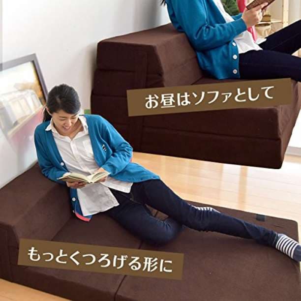 タンスのゲン ソファーマットレス 高反発 シングル10ｃｍ厚 4WAYマットレス