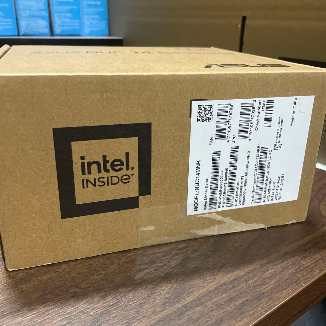 ASUS Intel プロセッサー N150 搭載 PCベアボーンキット