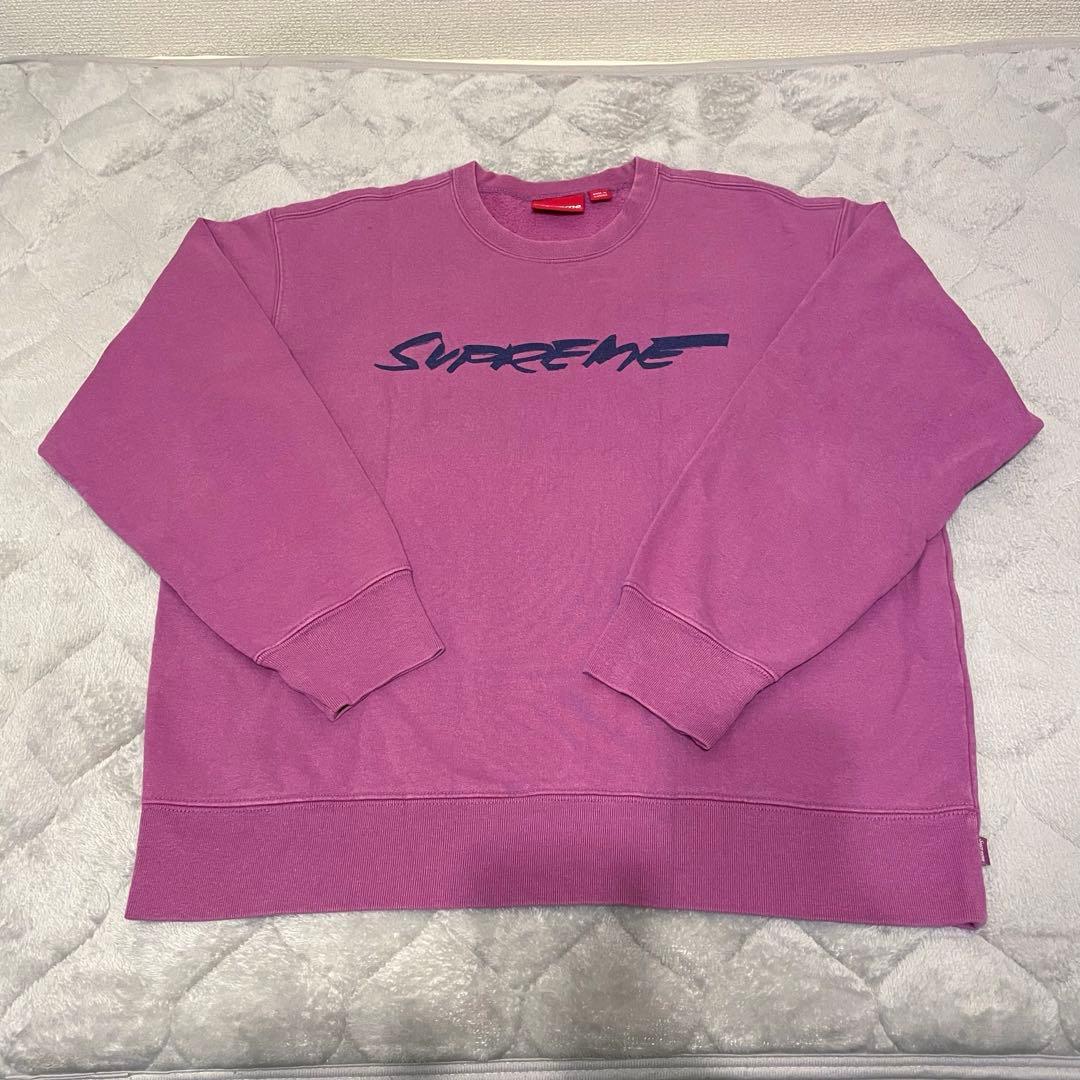 t*o様 Supreme Futura Logo Crewneck