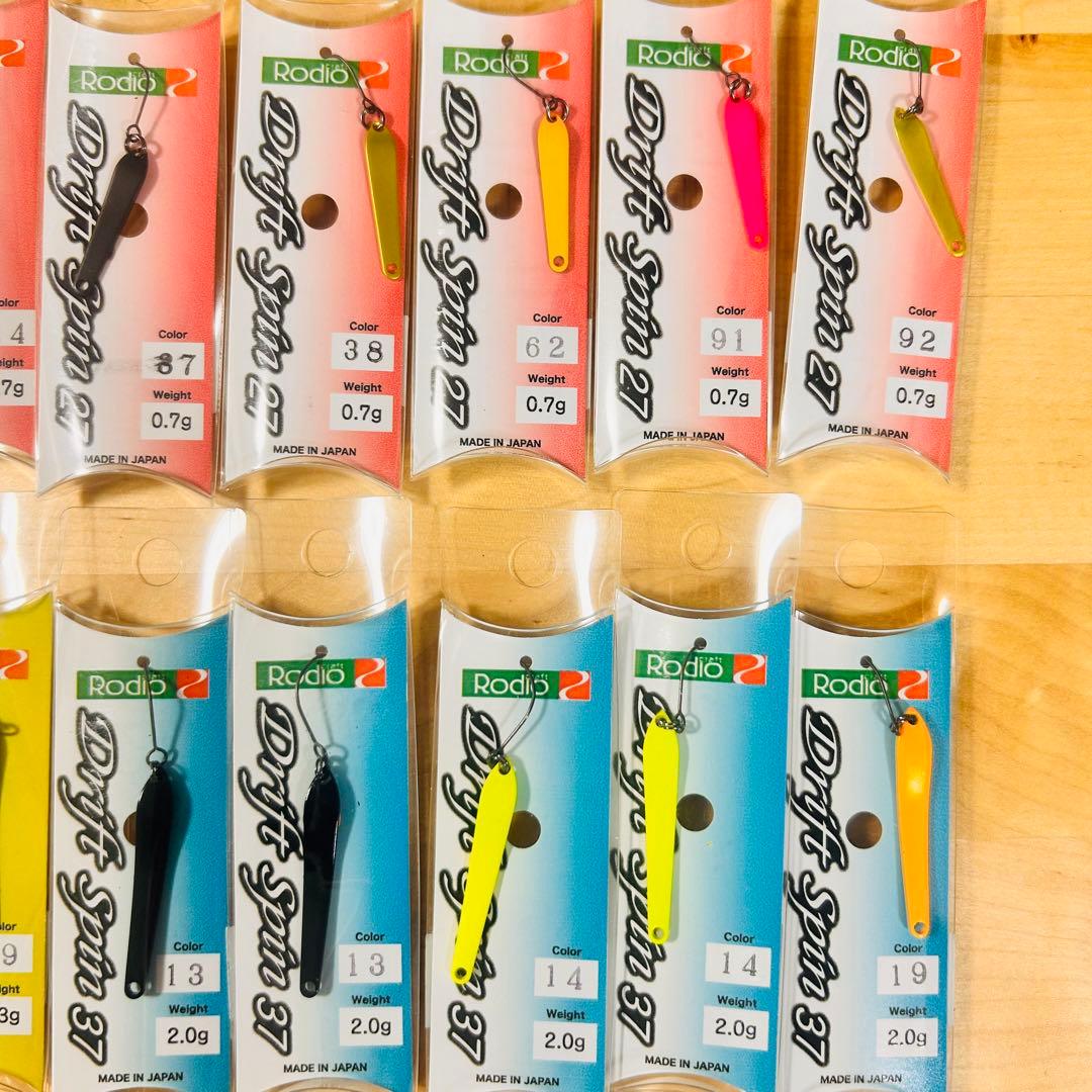 新品 ロデオクラフト ドリフトスピン 27 37 47 計44枚セット