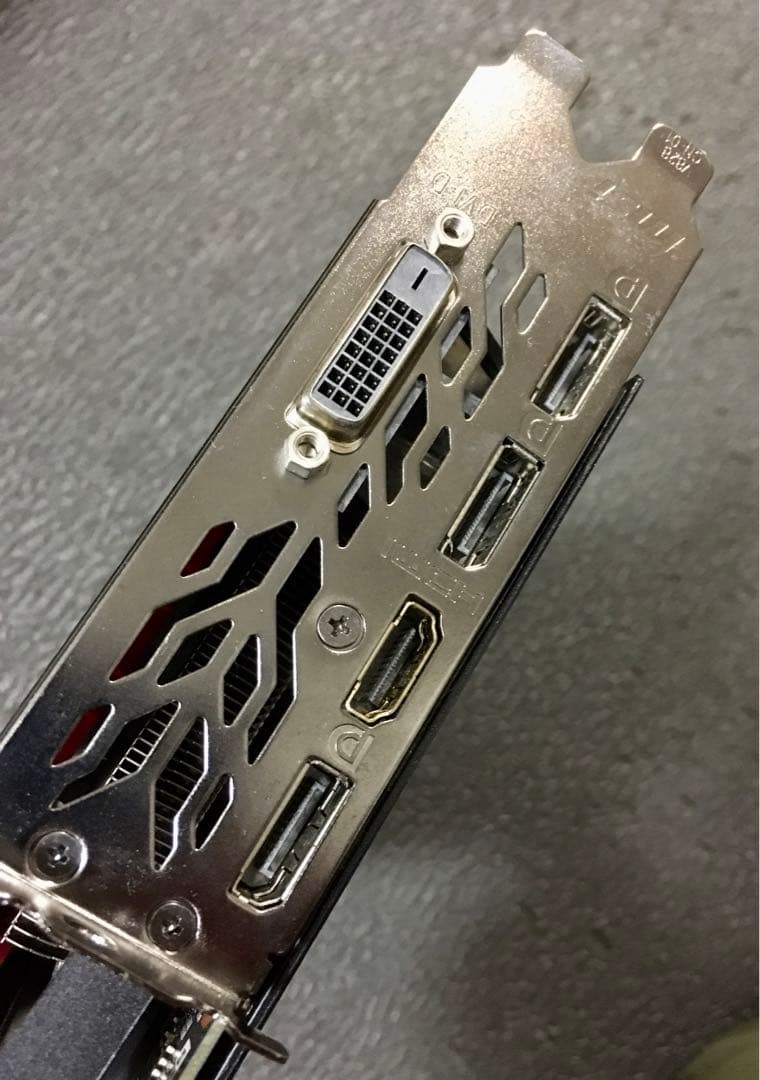 MSI GeForce GTX 1060 GAMING X 6G グラボ