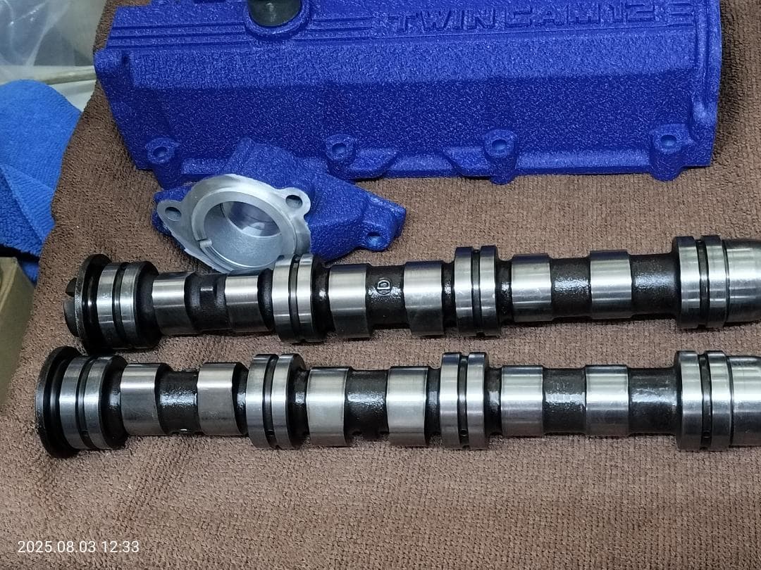 カプチーノ　アルトワークス　F6Aツインカム　純正カムホルター　カムシャフト付