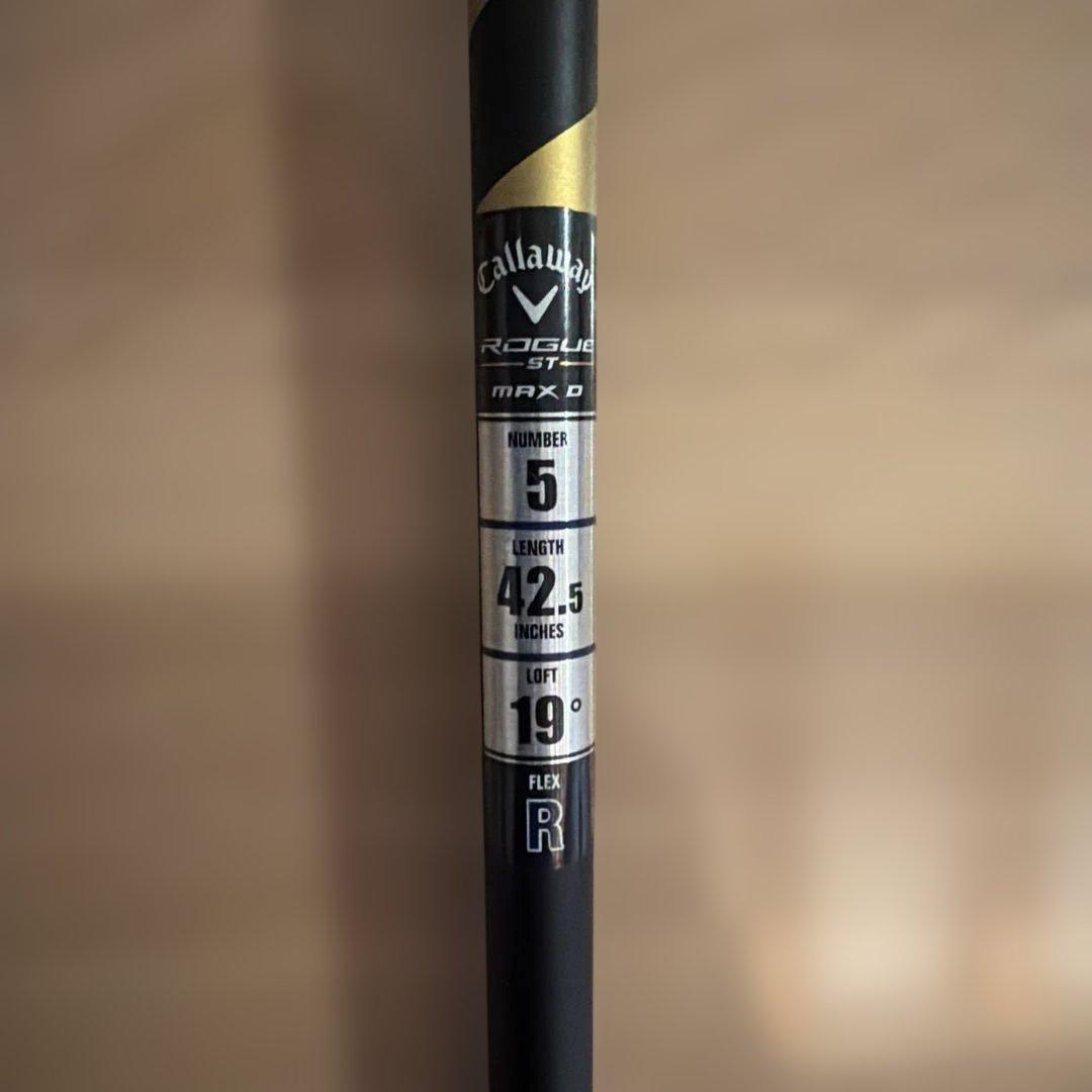 キャロウェイ ローグST MAX D フェアウェイウッド　5番　5w 傷有り品
