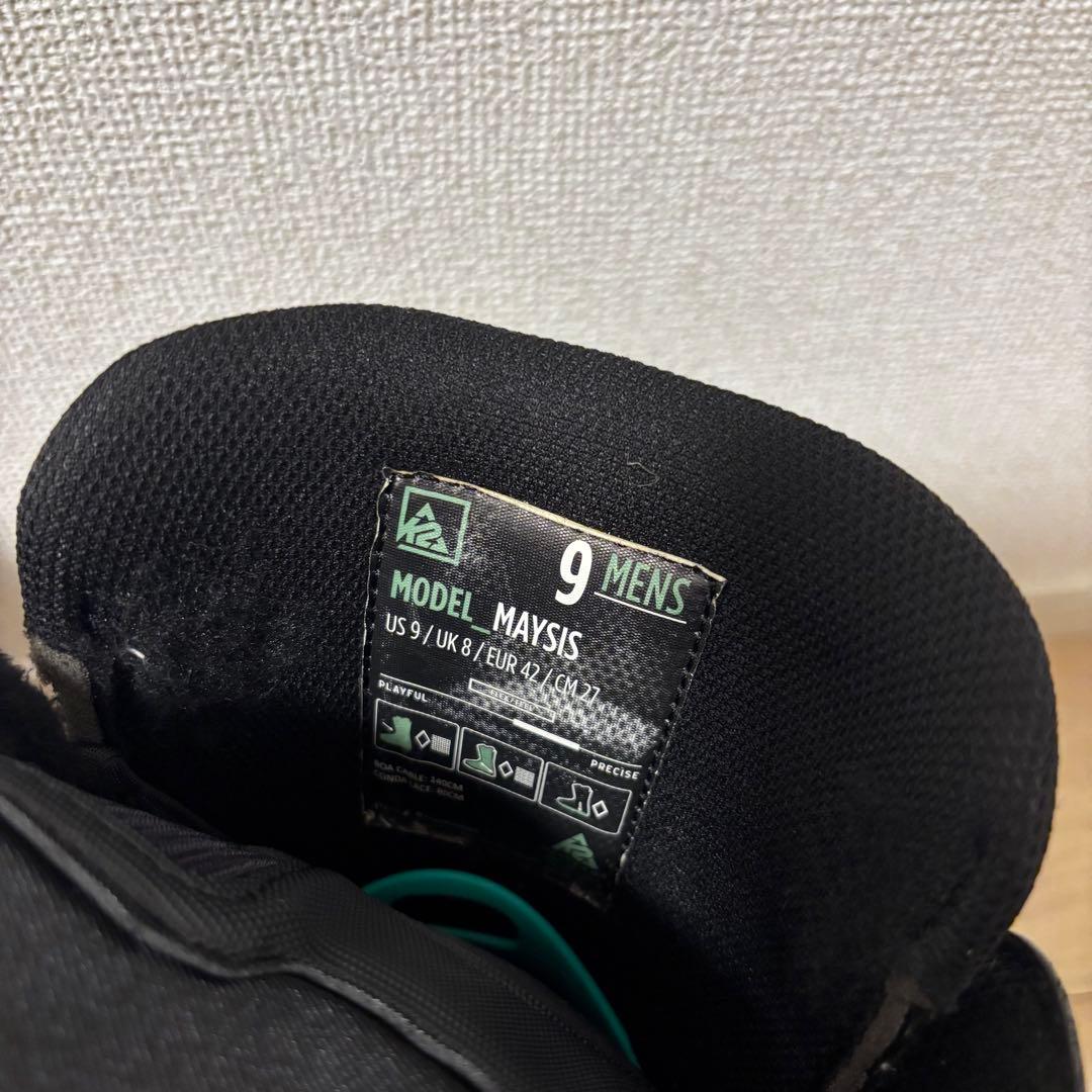 k2 maysis スノーボードブーツ 男性用