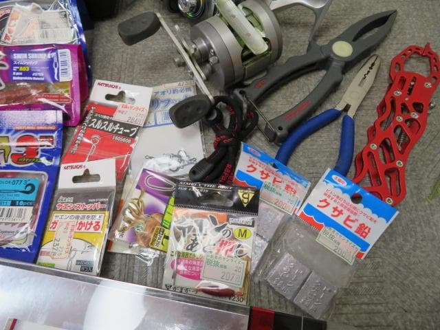 ぽ*丸様 【FF3015/14】超大量!!　釣り用品40点以上まとめて　竿/ルア