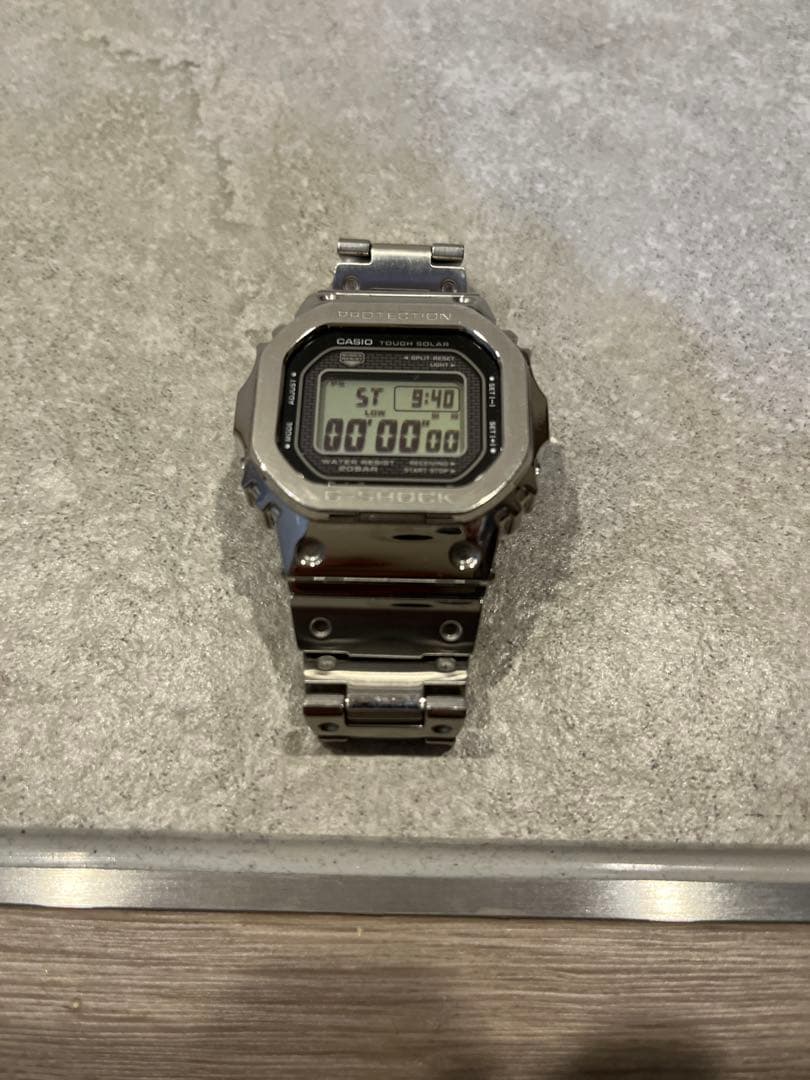 カシオ ジーショック フルメタル 電波ソーラー GMW-B5000D-1JF