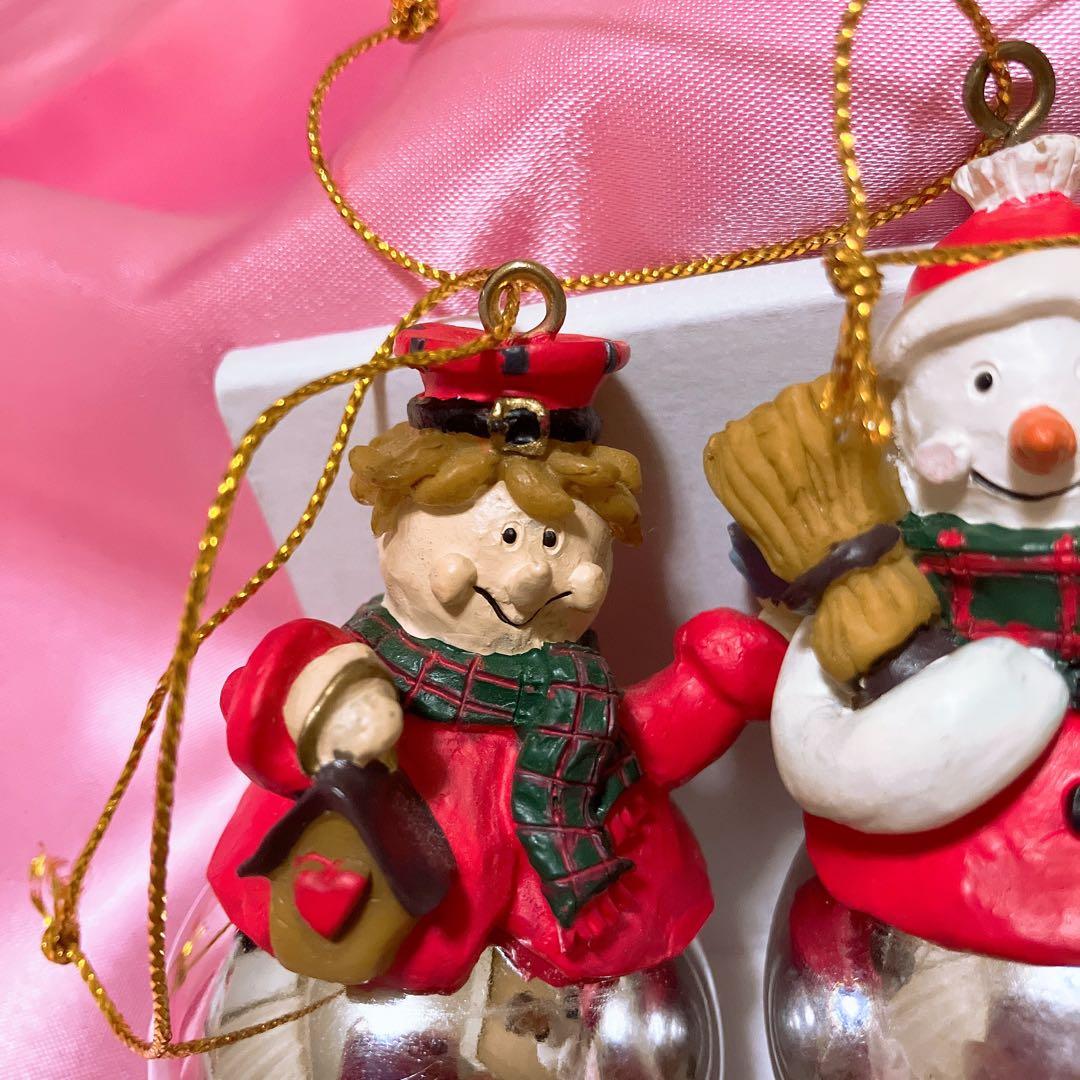 アメリカ購入❣️ヴィンテージクリスマスオーナメント❤️ペンギン サンタ 天使 くま