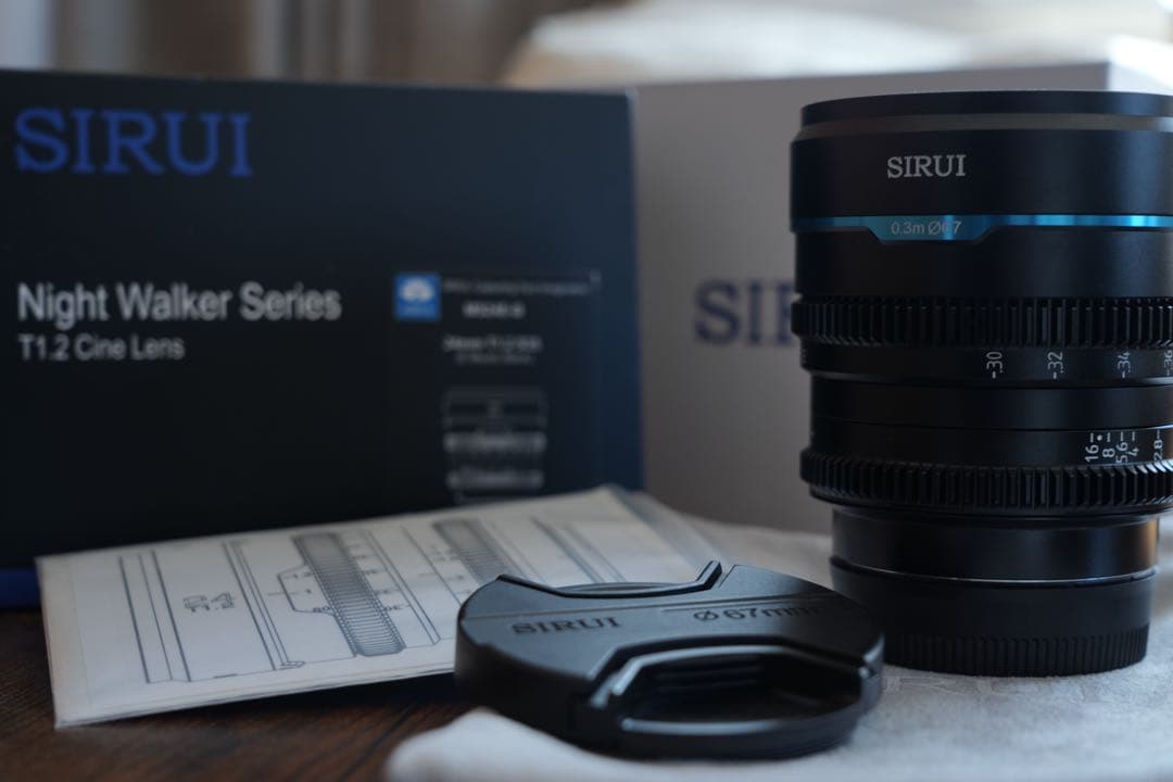 <新品同様>SIRUI night walker 24mm t1.2 eマウント