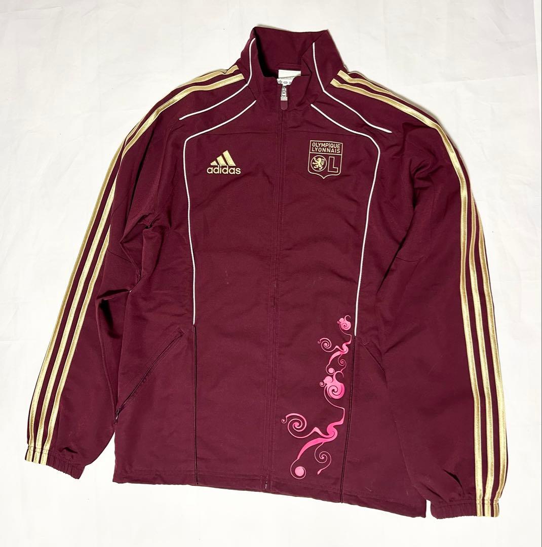 激レア　adidas オリンピック リヨン 上下 セットアップ S 希少