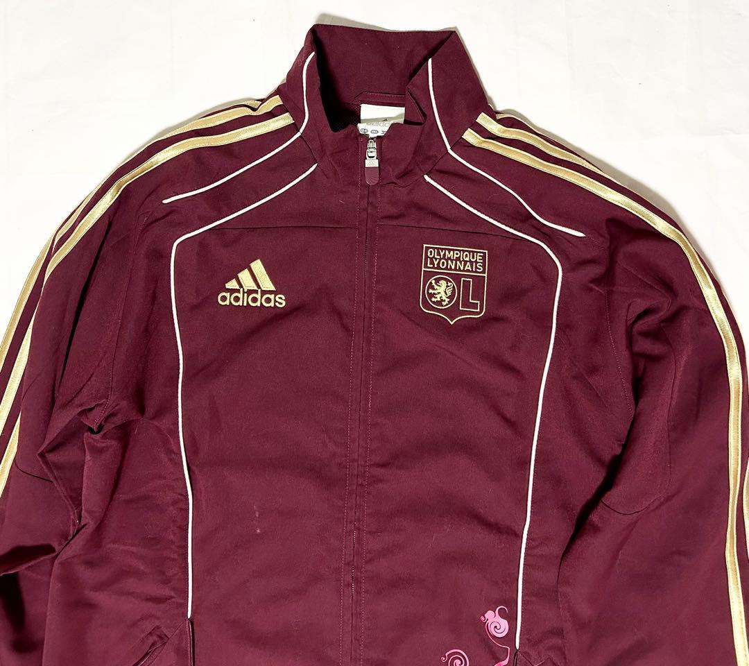 激レア　adidas オリンピック リヨン 上下 セットアップ S 希少