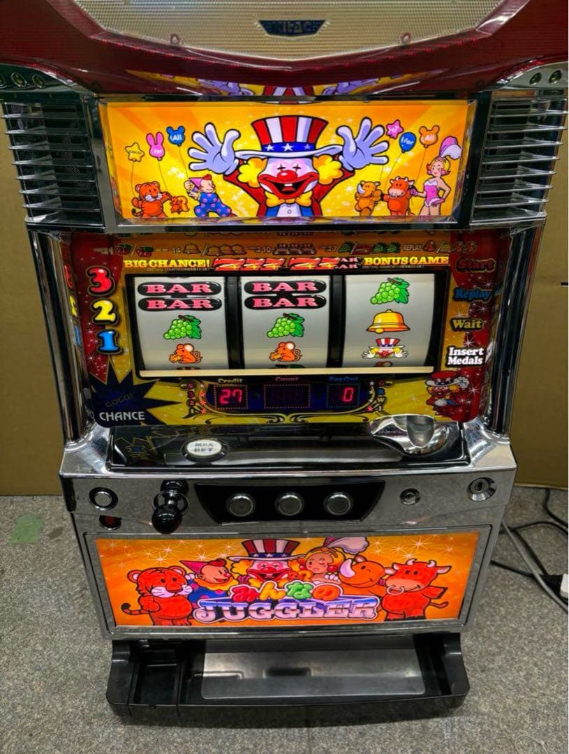 5号機 みんなのジャグラー 実機 家庭用フルセット！