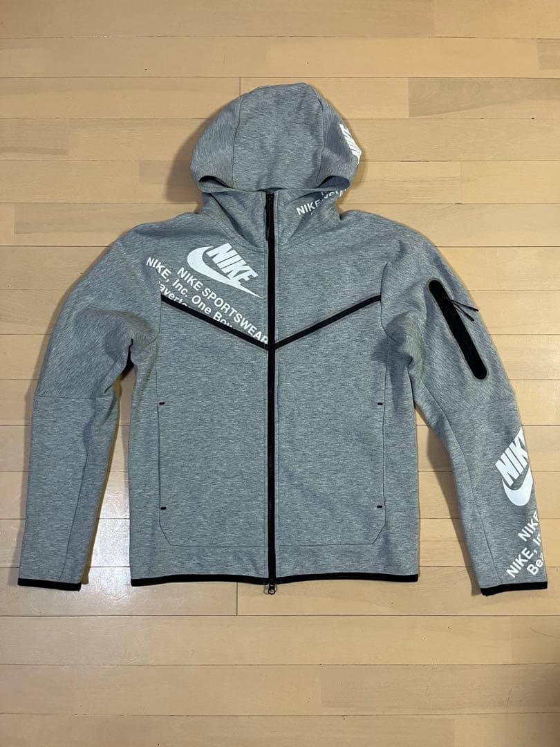 ナイキ　テックフリース セットアップ　sサイズ　グレー