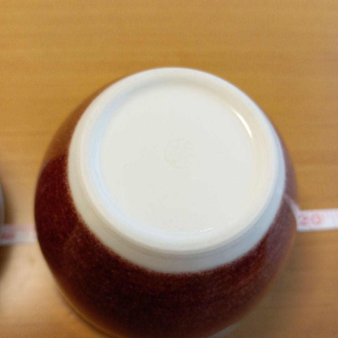 未使用　京都　とうあん　プレートカップ　ペア2セット