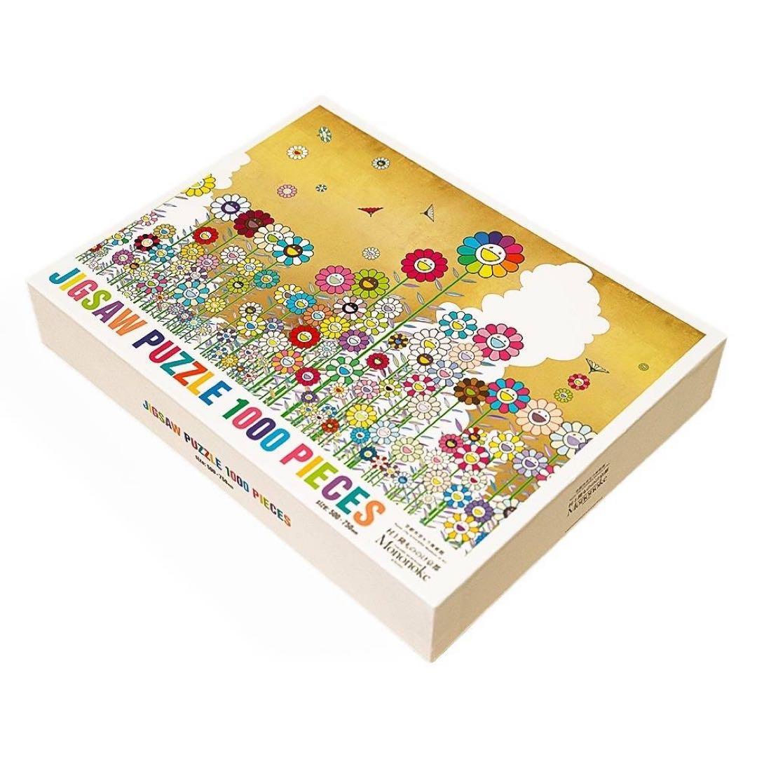 [開封済] 村上隆　もののけ京都 ジグソーパズル フラワー カイカイキキ