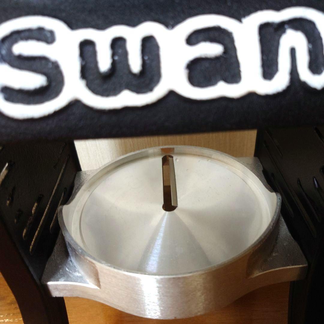 Black Swan かき氷機 金属製 容器2個付き