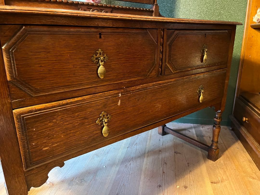 ドレッサー アンティーク ビンテージ インテリア 鏡台 ヴィンテージ