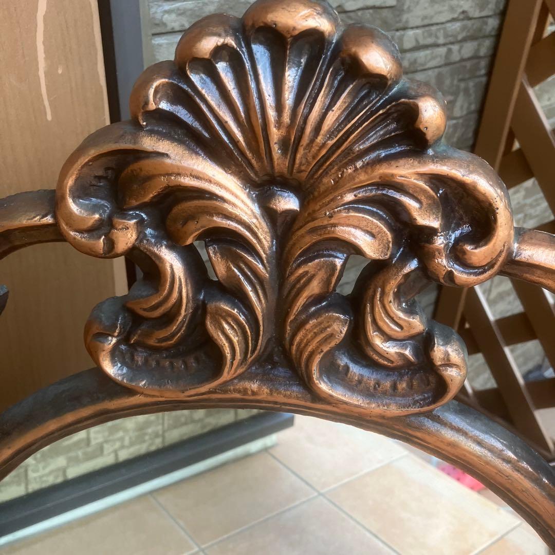 Hallan Mirror イタリア　壁掛け　ウォールミラー　アンティーク調