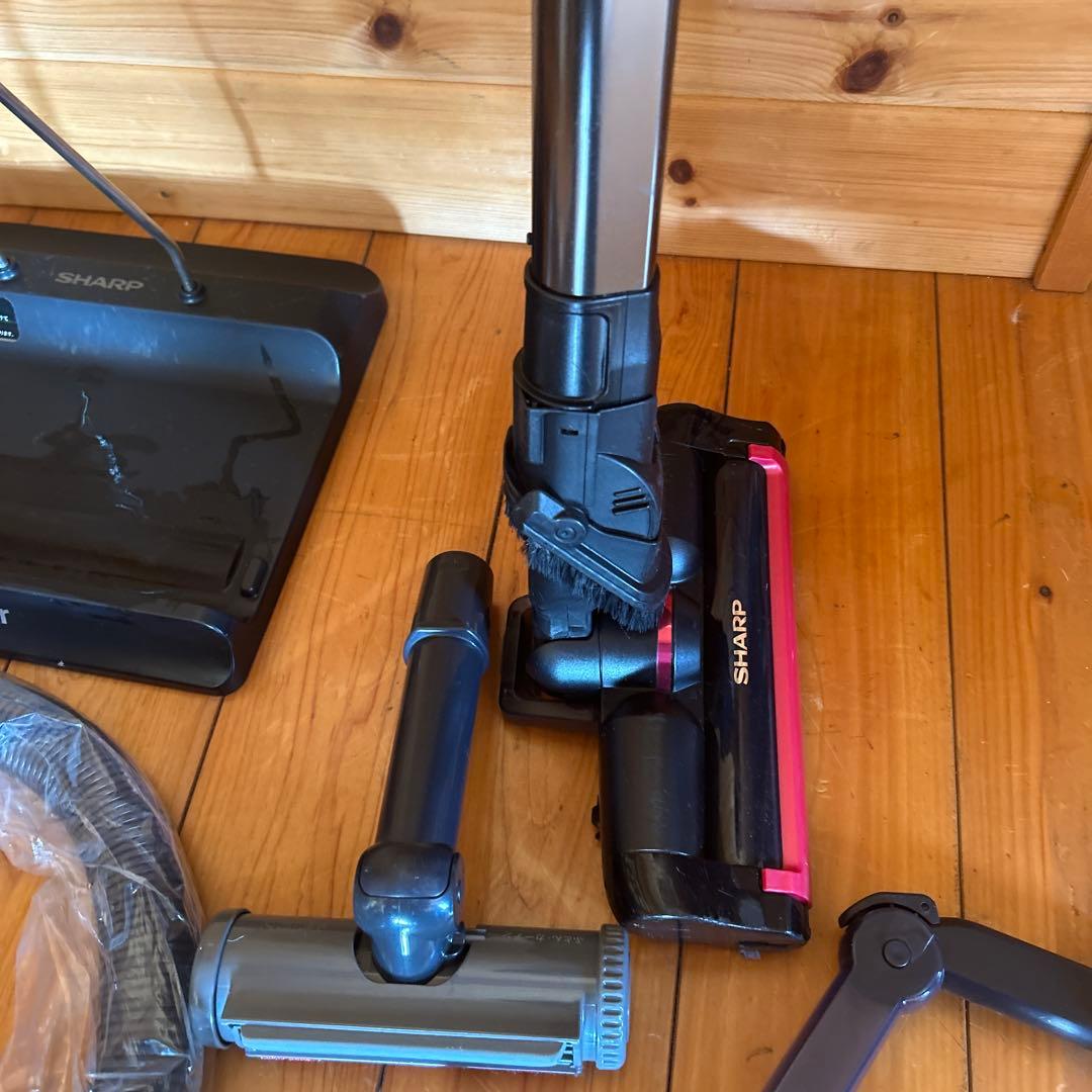 SHARP EC-SR3SX スティッククリーナー レッド