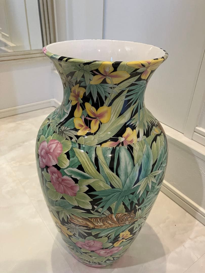 アンティークイタリア製インテリア花瓶