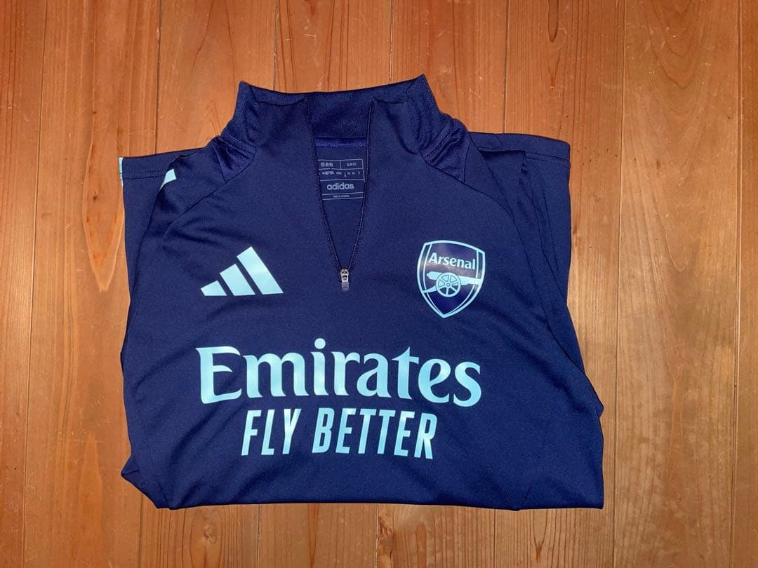 アーセナル 24/25 トレーニングトップ　M