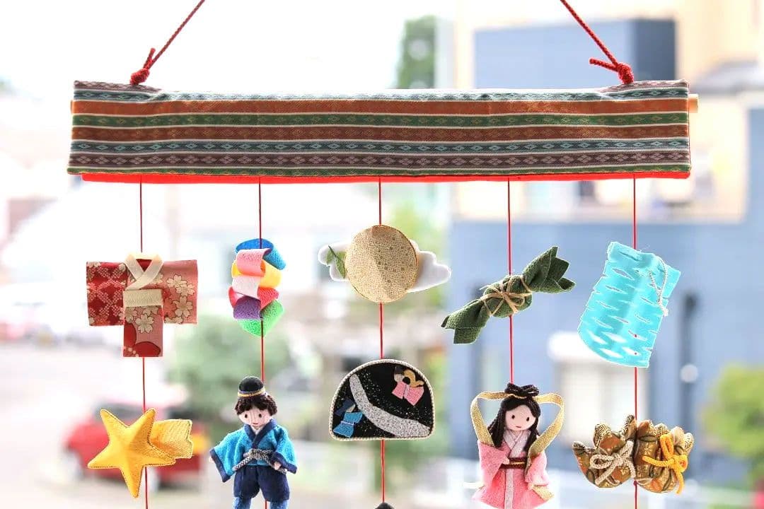 ミーコ　2025’つるし飾り「七夕」tanabata