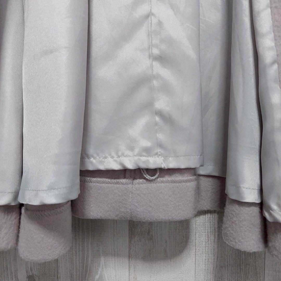 ジルバイジルスチュアート ロングコート M ピンク くすみ フォックスファー