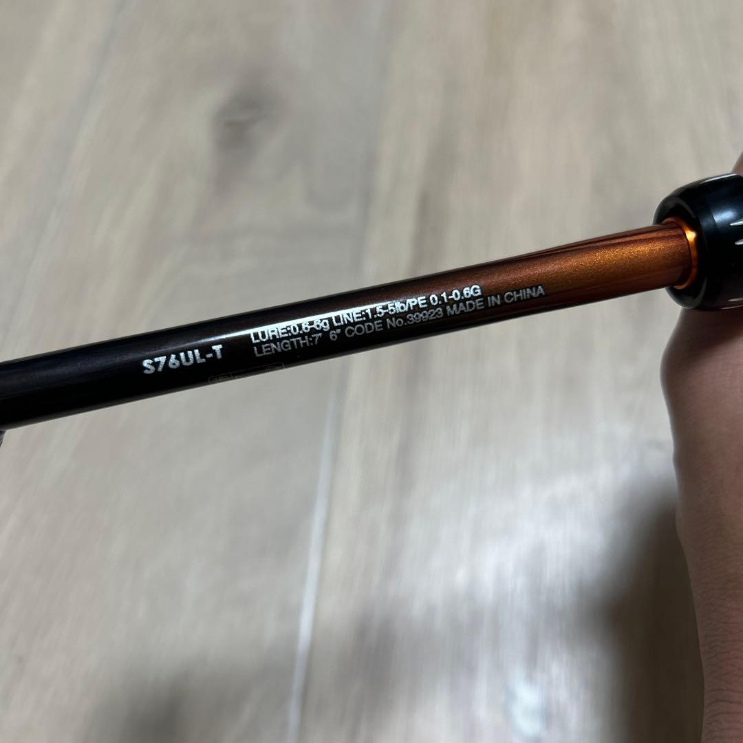 KG62　Soare TT アジングロッド S74UL-T 7