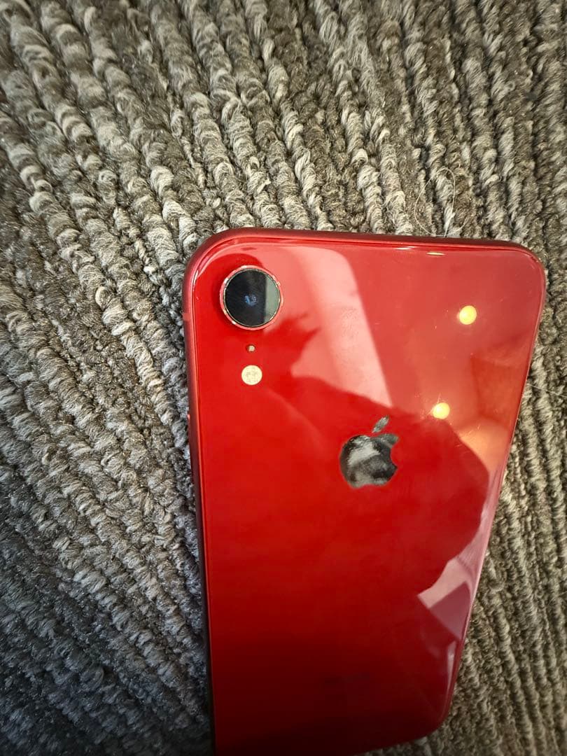 Apple iPhone XR レッド 本体 バッテリー最大容量85%