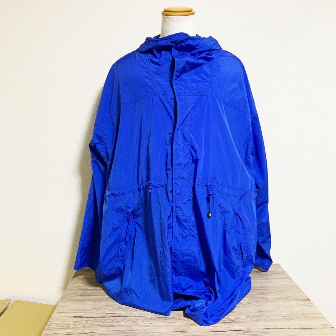 【美品】シュプリーム モーションロゴ レインコート ブルー
