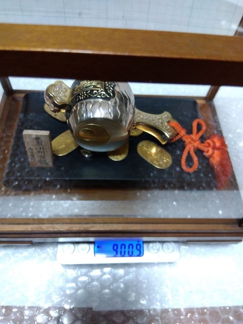 【定価19.8万円】純銀 Silver970 銀製 関武比古、小判古鎚1.5号