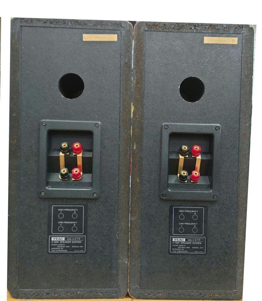 ■■【定価︰￥60,000・1993年】TEAC S-770 スピーカー