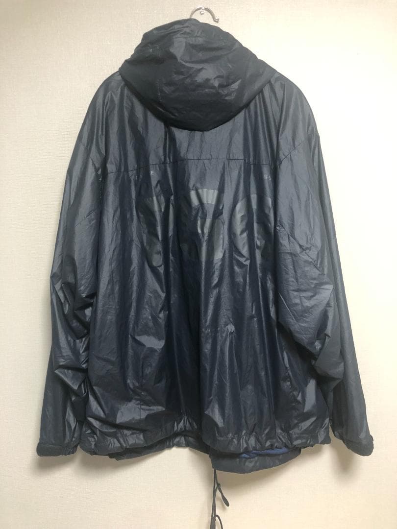 未使用 7.1万 PGG フード付きナイロンジャケット ダークネイビー