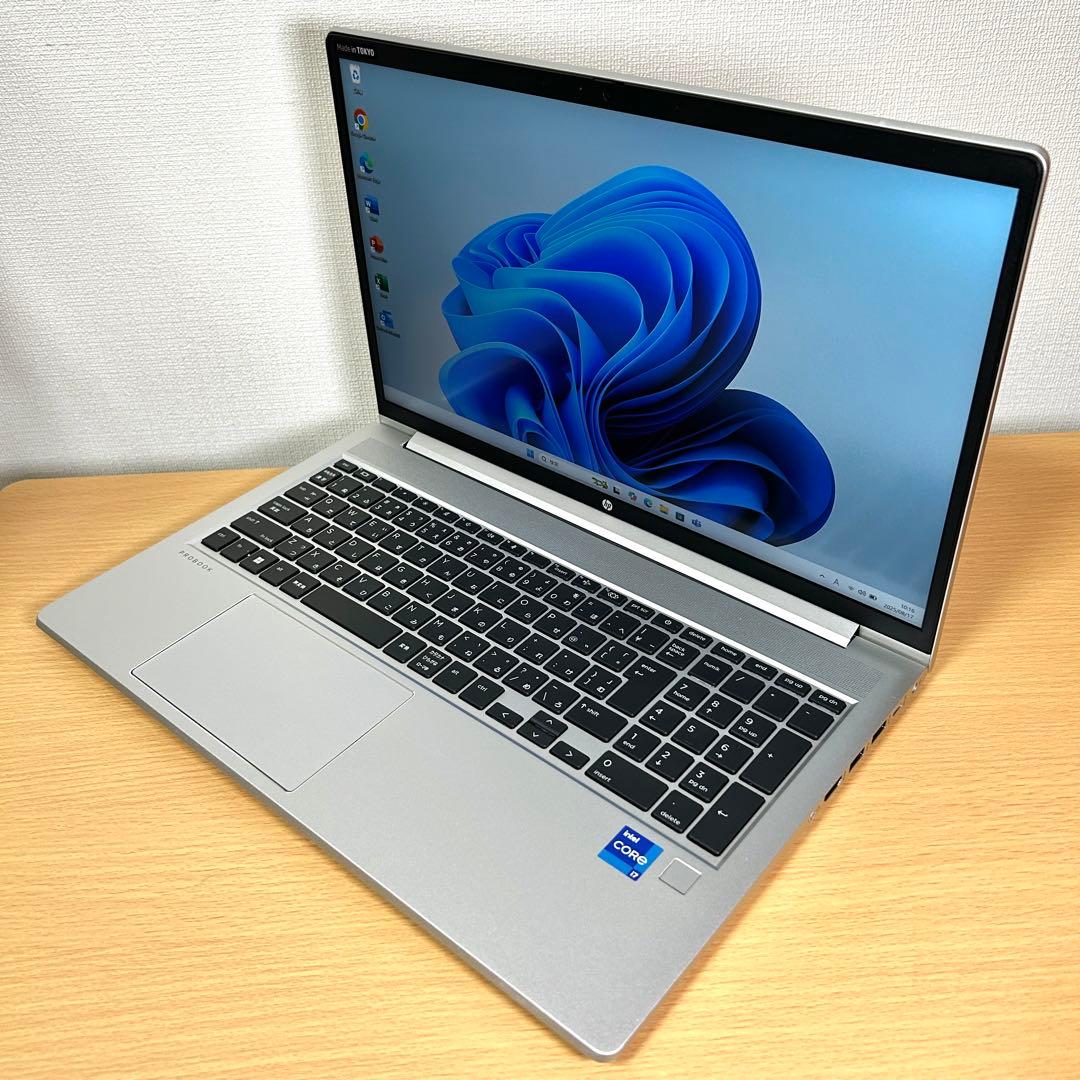 美品 HP 450G8 i7 32GB 512GB 15インチ Office