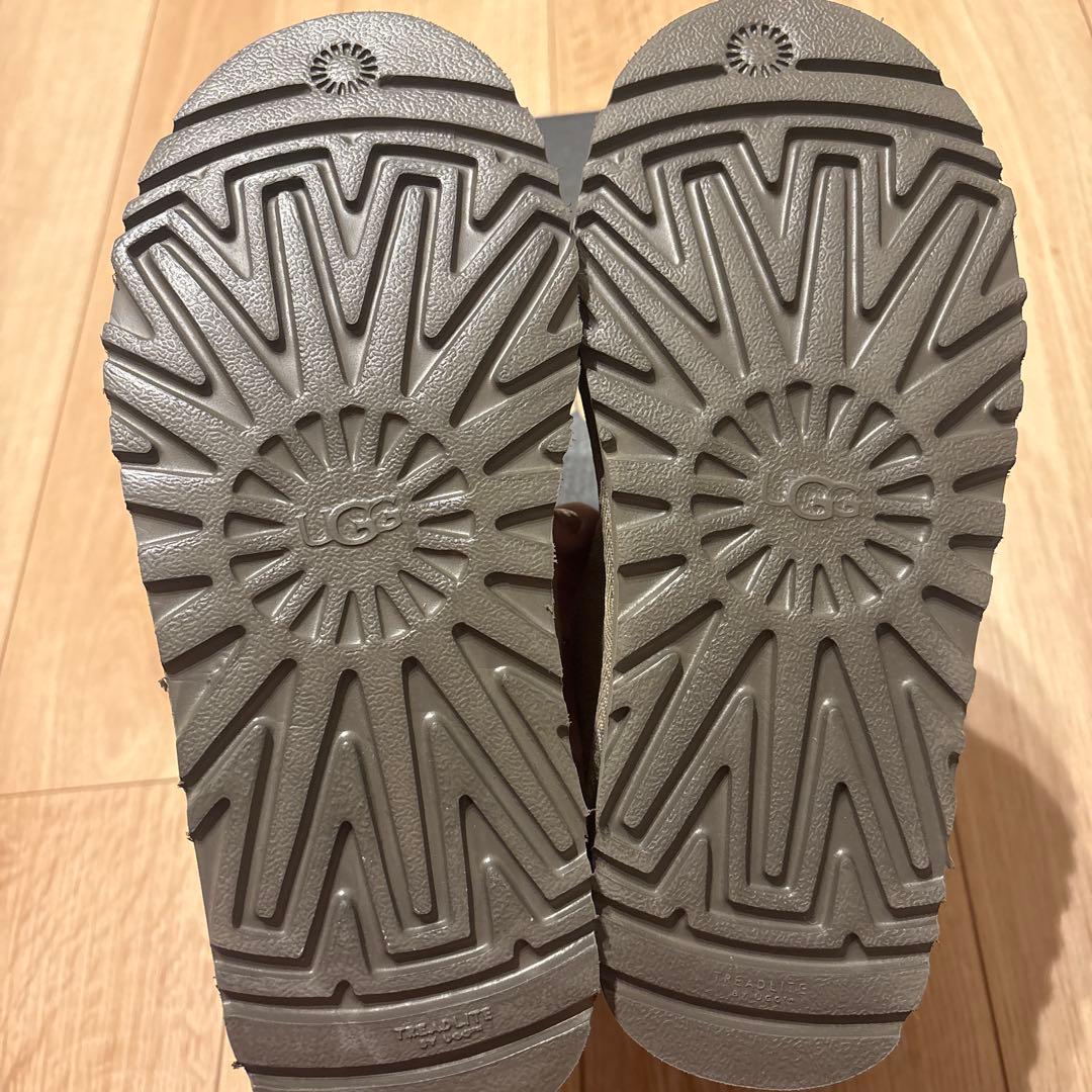 UGG ベージュ スリッポン ムートンブーツ